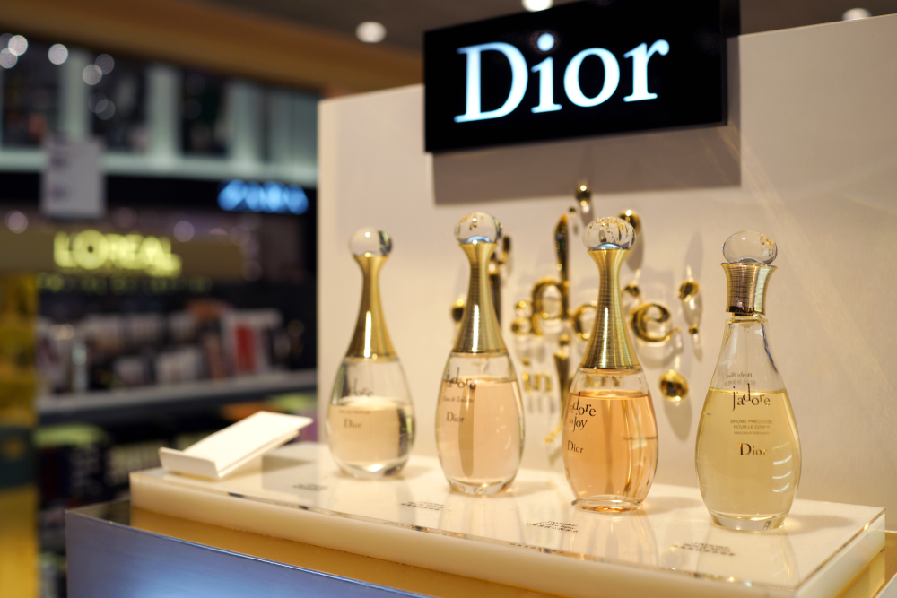 Dior perfumes.