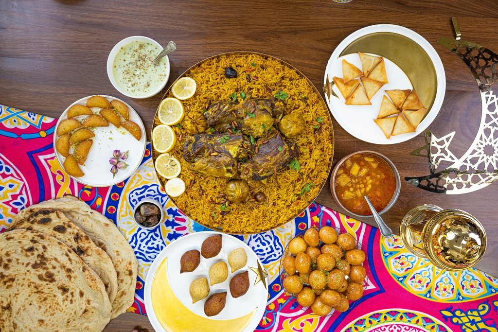Ramadan iftar in Kuwait.