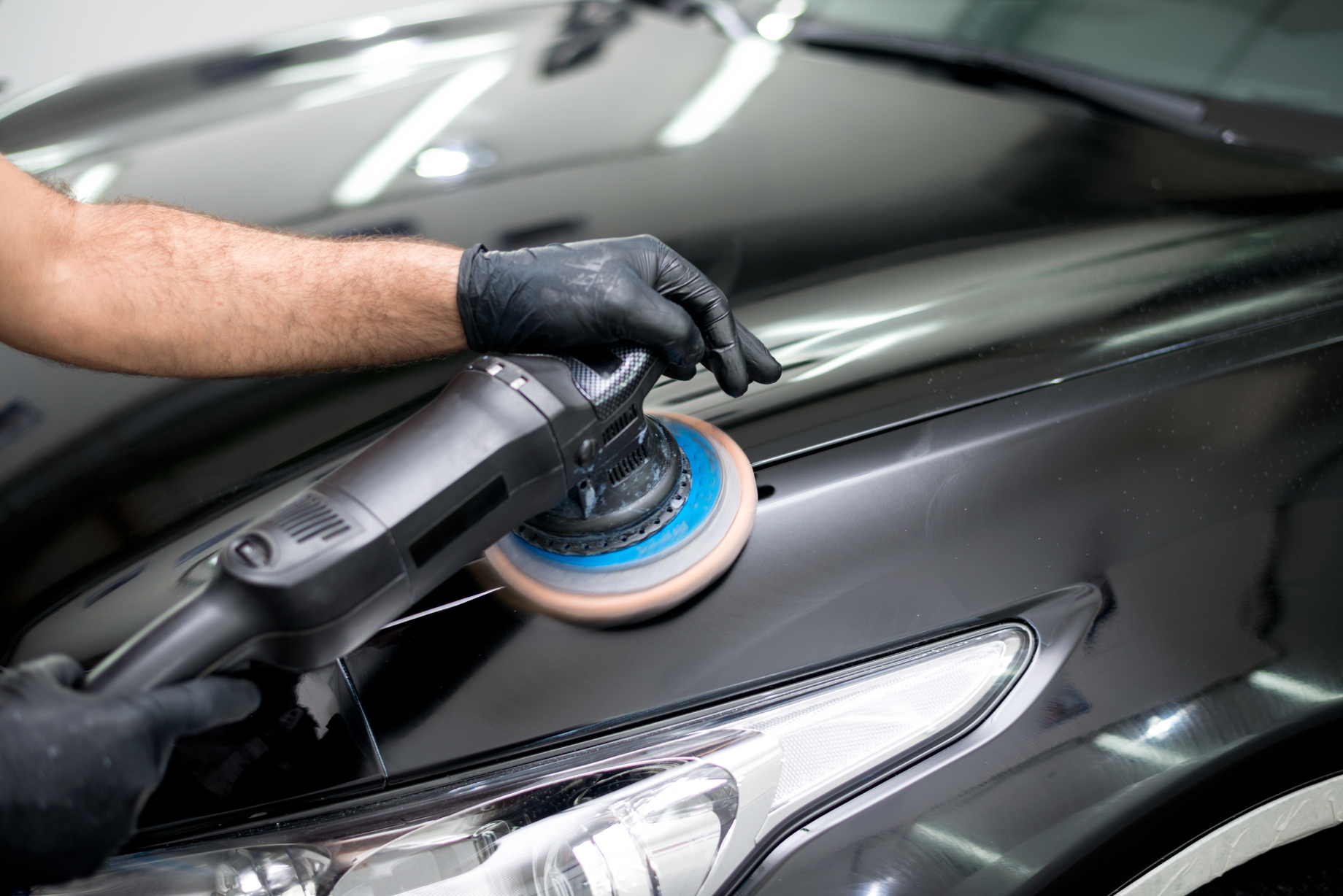 Car polishing