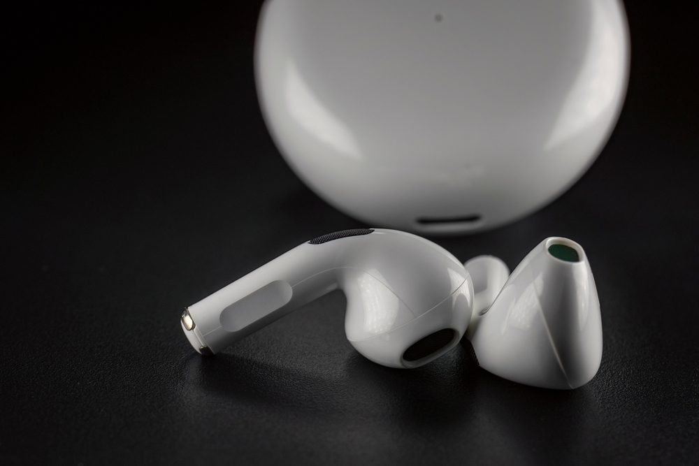 AirPods out of its case