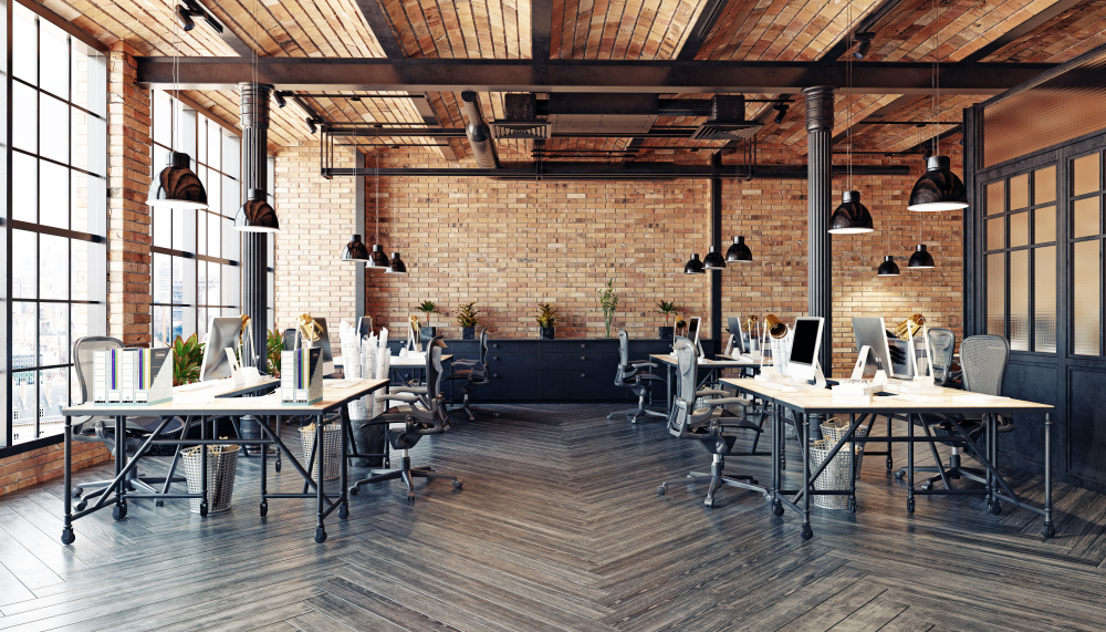 commercial office.