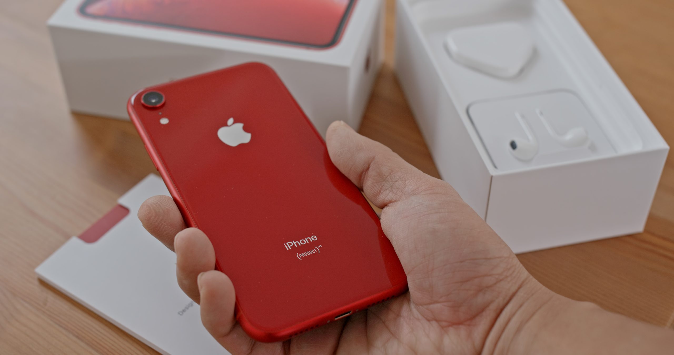 Red iPhone XR