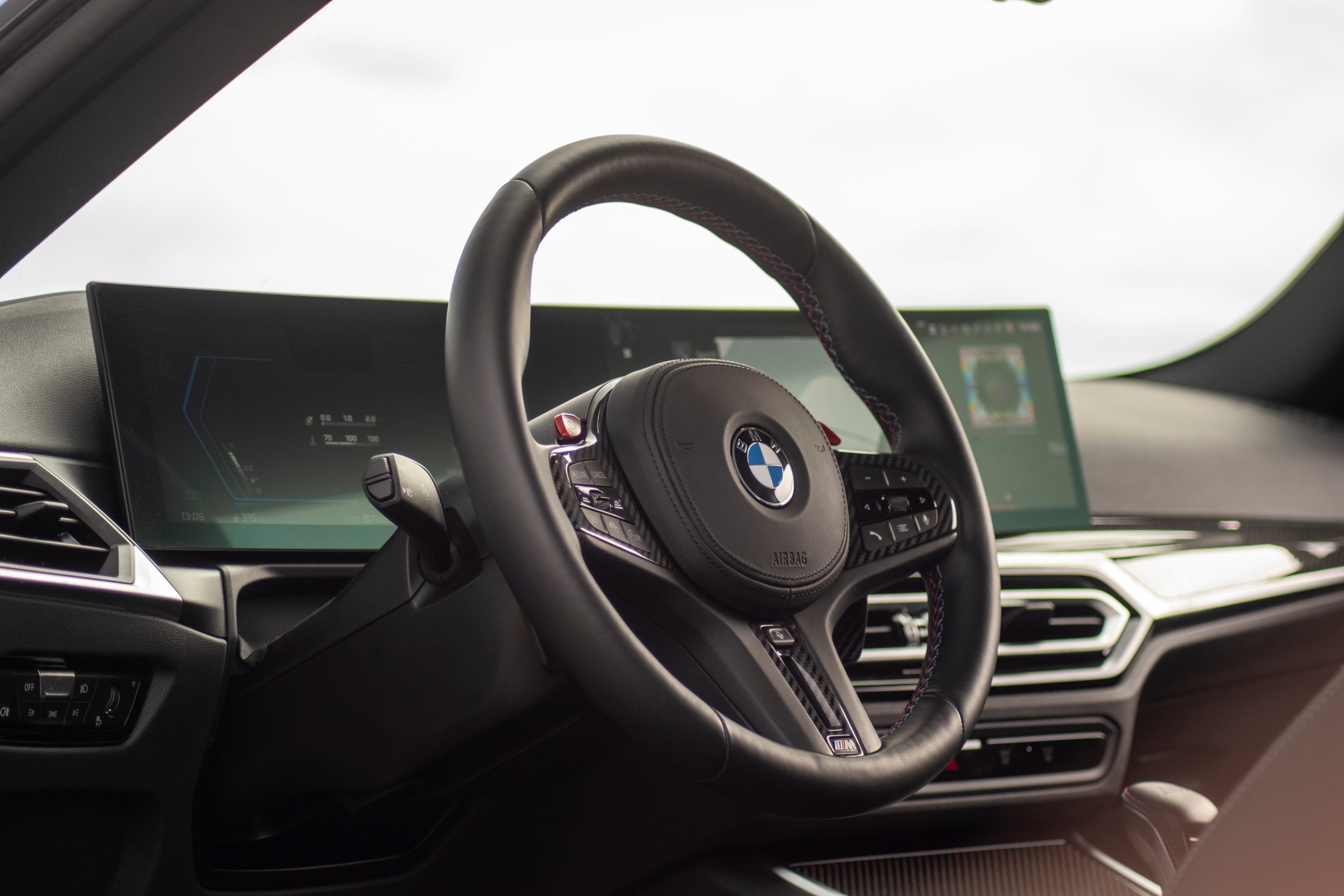 the interior of BMW M